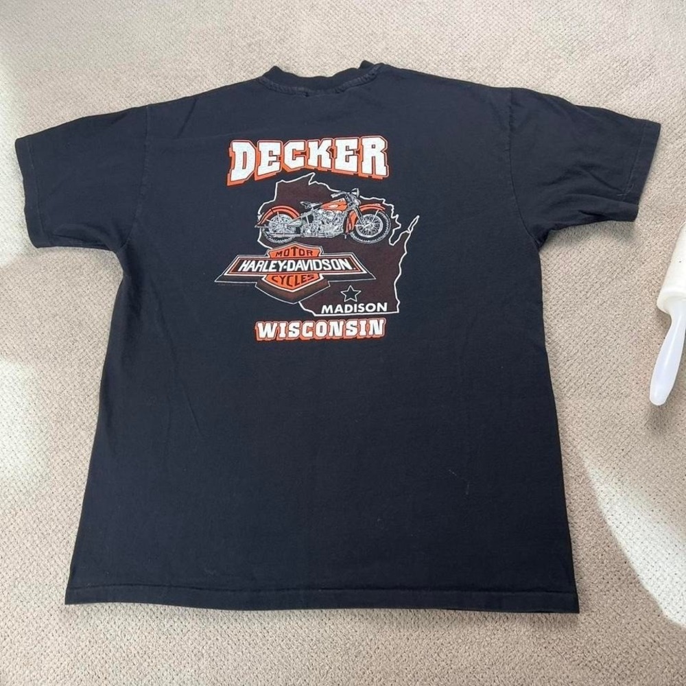 Vintage 1990s Harley Davidson t-shirt - Picture 2 of 6